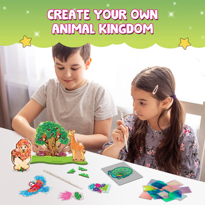 POKE 'N' CREATE - Jungle Animal Kingdom